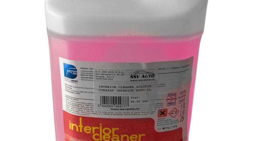 Interior Cleaner Solutie Curatat Tapiterie Auto 5L