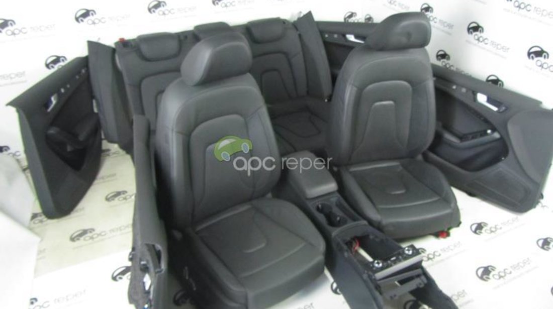 Interior complet Audi A4 8K B8 Ventilatie si incalzire Scaune piele