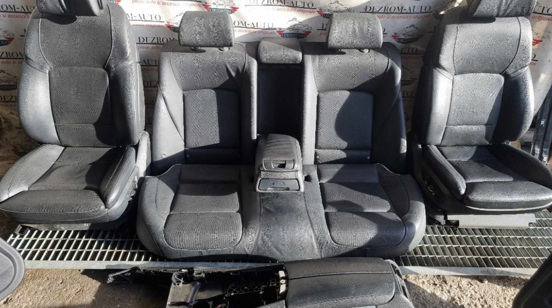 Interior complet Confort EUROPA (fete usi, scaune electrice cu incalzire + bancheta, cotiera) BMW Seria 7 F01