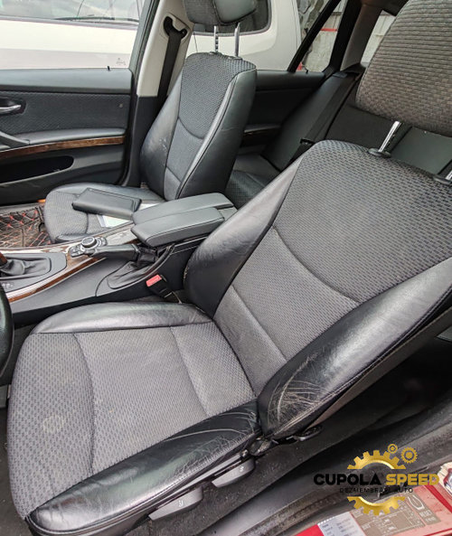 Interior complet cu fete usi semi-piele ( de Europa ) BMW Seria 3 E91 [2004 - 2010]