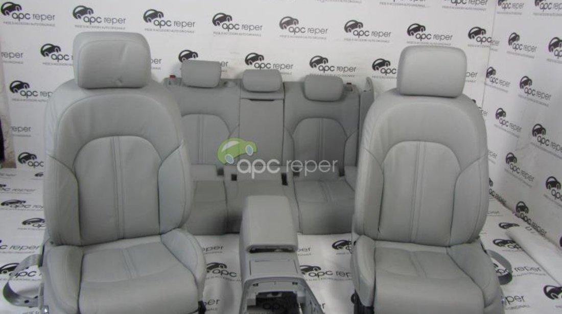 Interior Complet gri Audi A6 4G Break ( kombi) Scaune piele Confort Originale