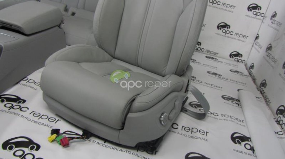 Interior Complet gri Audi A6 4G Break ( kombi) Scaune piele Confort Originale