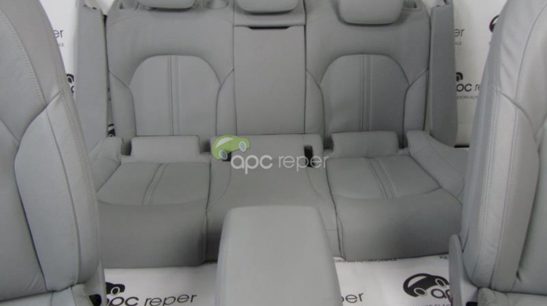 Interior Complet gri Audi A6 4G Break ( kombi) Scaune piele Confort Originale