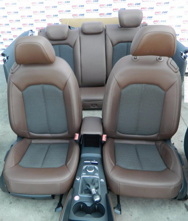 Interior complet material textil cu piele Audi A3 2012-2019 8V1