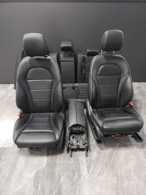 Interior complet Mercedes-Benz C-Class (2015->) [W205] 2.2 Motorina 2017, DIN PIELE