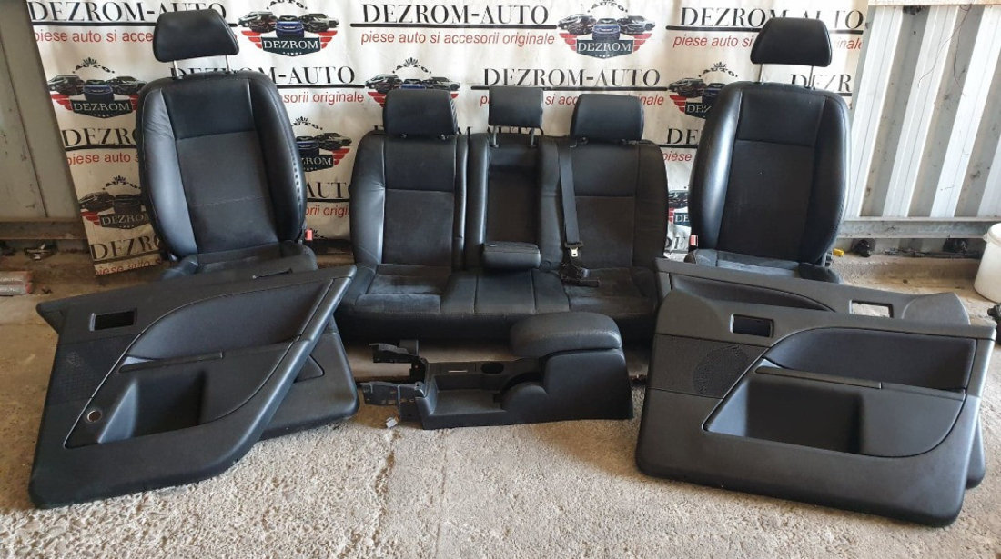 Interior complet piele + alcantara / incalzire / ventilatie Ford Mondeo MK3 an 2007