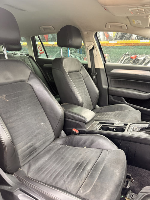 Interior Complet Piele Și Alcantara Volkswagen Passat B8 1.4 Benzina 2018, -