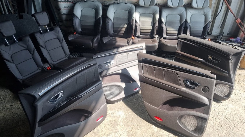 Interior complet Renault Espace 5 7 locuri ( scaune fata electrice cu incalzire + scaune spate, fete usi)