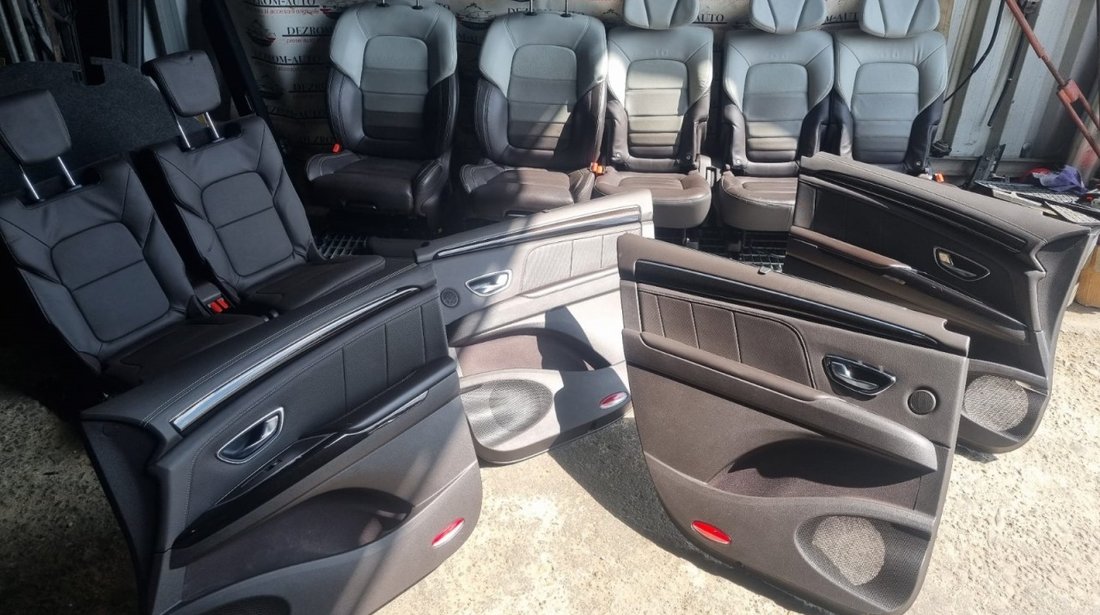 Interior complet Renault Espace 5 ( scaune fata electrice cu incalzire + scaune spate, fete usi)