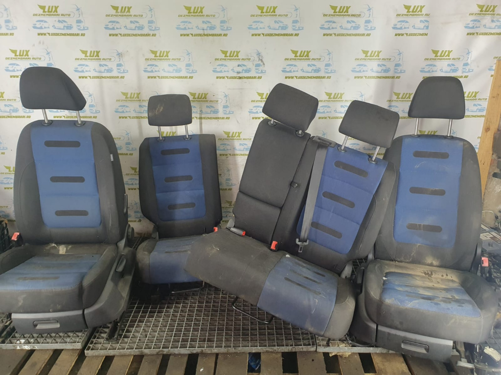Interior complet textil Volkswagen VW Tiguan 5N [2007 - 2011] 2.0 tdi CBAB 4x4