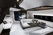 Interior de avion proiectat de Mercedes-Benz Style