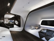 Interior de avion proiectat de Mercedes-Benz Style