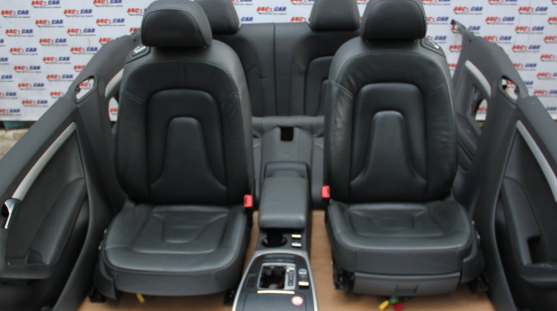 Interior din piele electric Audi A5 8F Cabrio model 2013