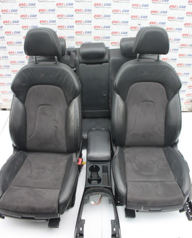 Interior din piele si alcantara S-Line Audi A4 2007-2011 8K2, B8