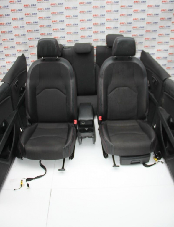 Interior din piele si textil Seat Leon 3 2012-2016