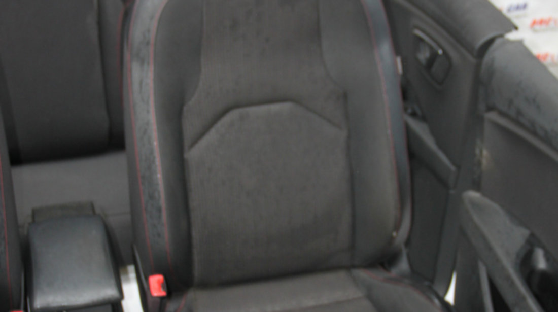 Interior din piele si textil Seat Leon 5F1 2012-2020