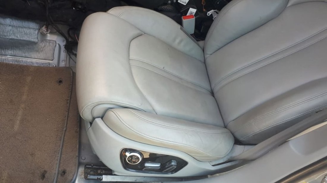 Interior gri, piele, full electric Audi A8 4H D4 2011-2016