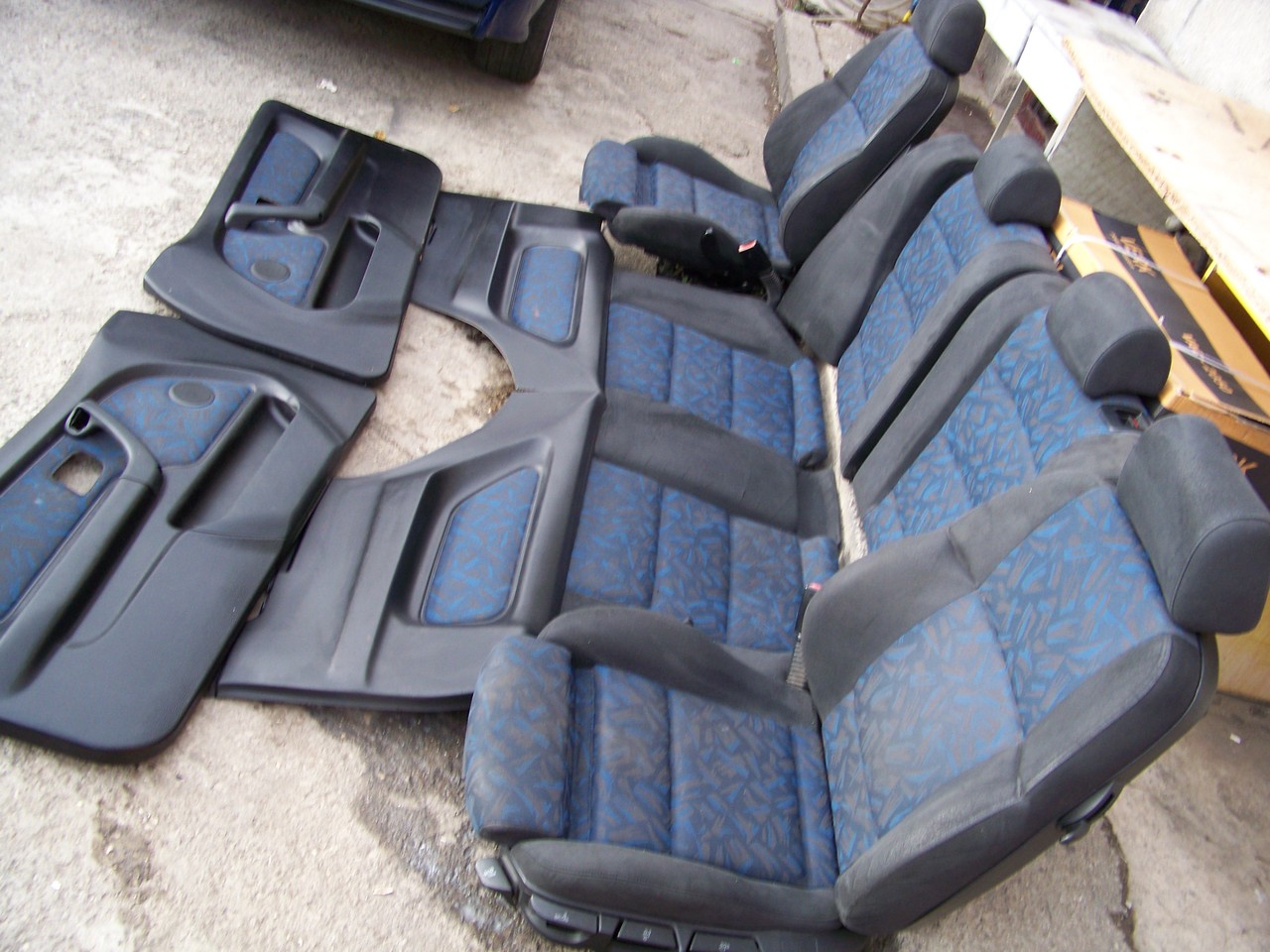 Miles Institute Long Interior ///M recaro sport scaune semi piele alcantara bmw e36 compact  #11145200