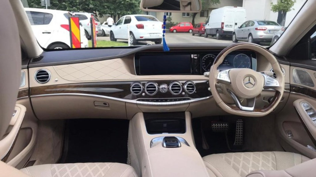 Interior Mercedes S class w222 long designo