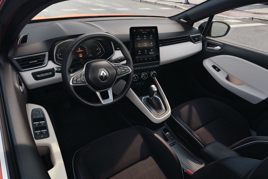 Interior noua generatie Renault Clio