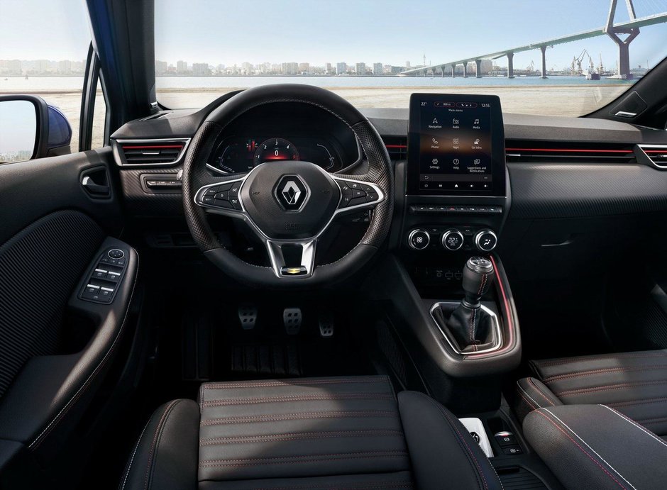 Interior noua generatie Renault Clio