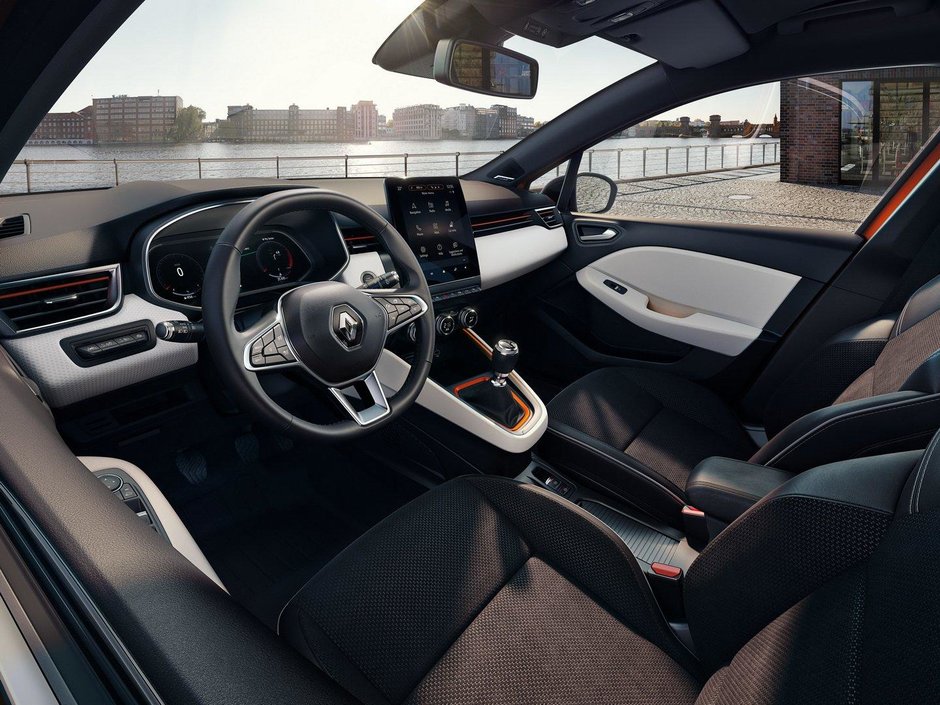 Interior noua generatie Renault Clio