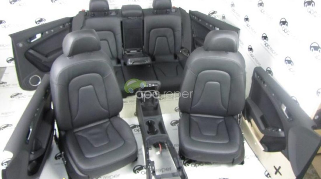 Interior Piele Complet Audi A4 8K B8 Sedan Memorii NOU