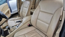 Interior piele crem Bmw E60 seria 5 scaune banchet...