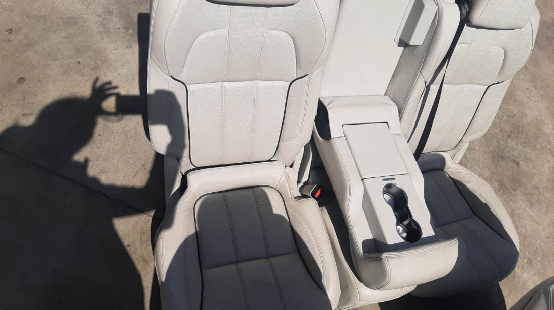 Interior piele cu incalzire scaune fata banchete full electric land rover l494 sport 2