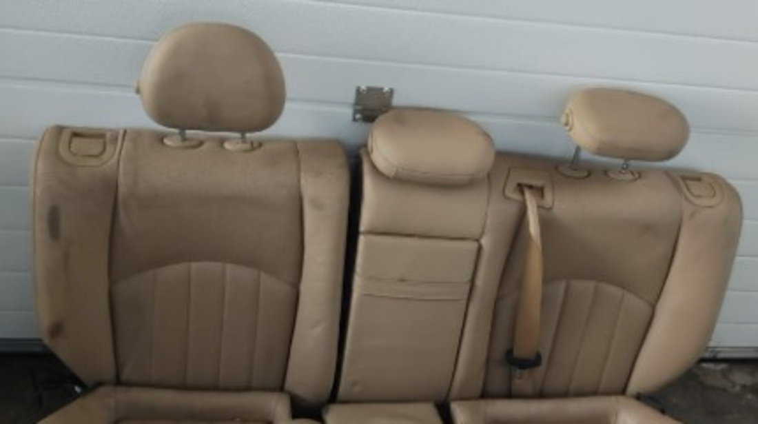 Interior piele cu scaune ful electric si ventilate cu memorie Mercedes E-class S211 3.0 DCI cod motor 6429