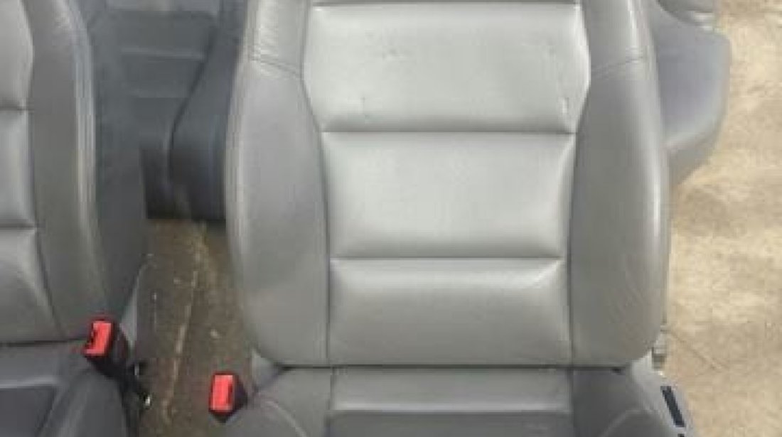 Interior piele culoare bej audi audi a4 b6 si b7