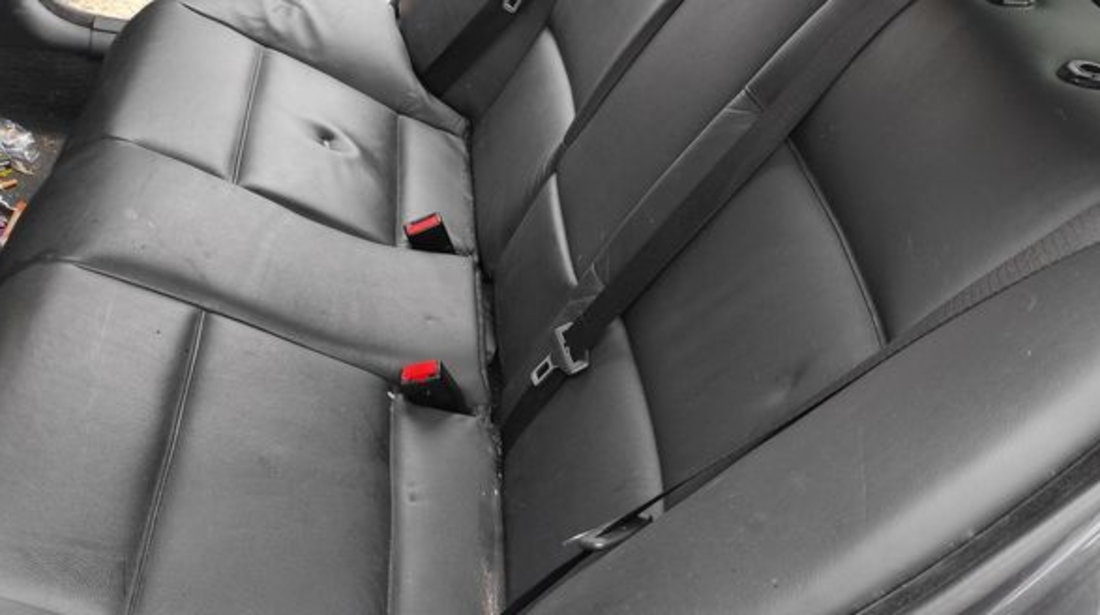 Interior Piele FARA Incalzire Scaun Scaune Fata Stanga Dreapta si Bancheta cu Spatar BMW Seria 3 E90 2004 - 2010