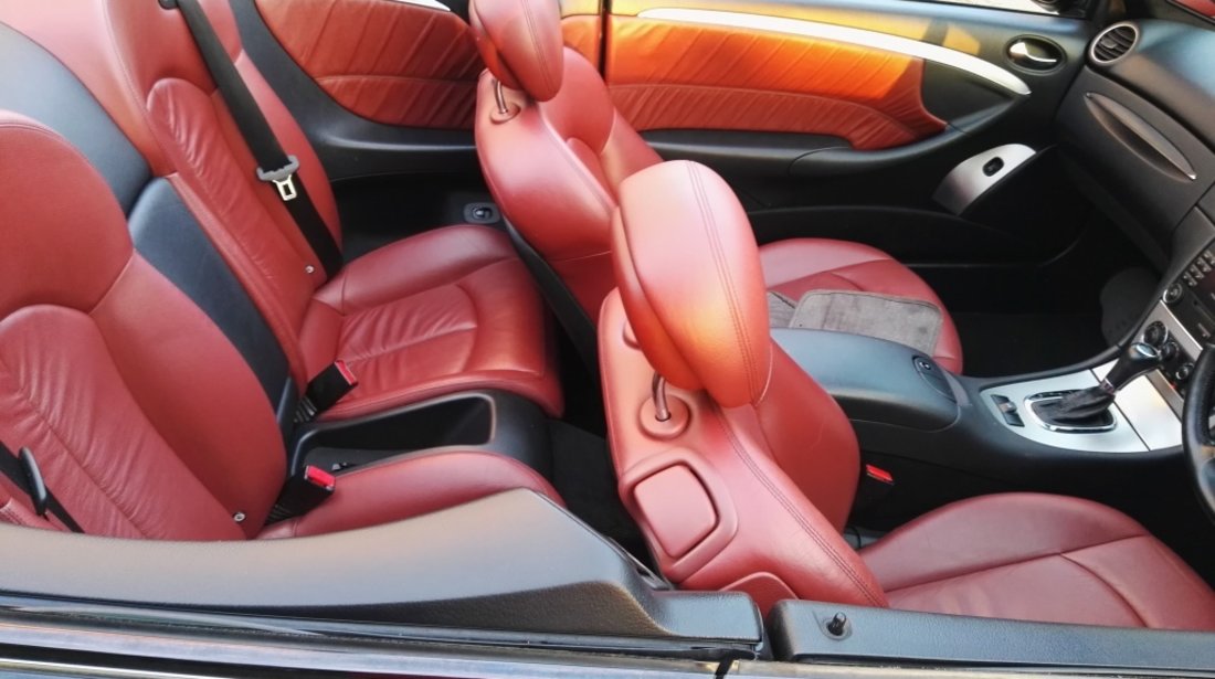 Interior piele Mercedes CLK 350 BENZINA W209 cabrio