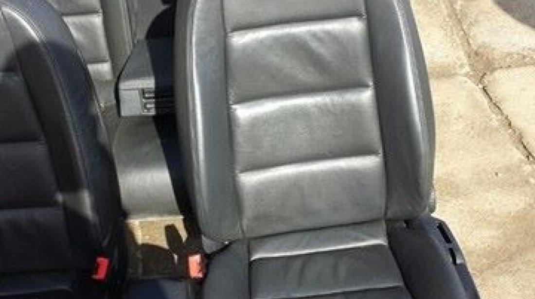 Interior piele neagra audi a4 b6 si b7 berlina