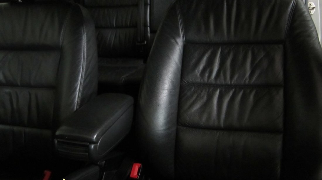 Interior piele neagra audi a6 1 9 tdi IMPECABIL