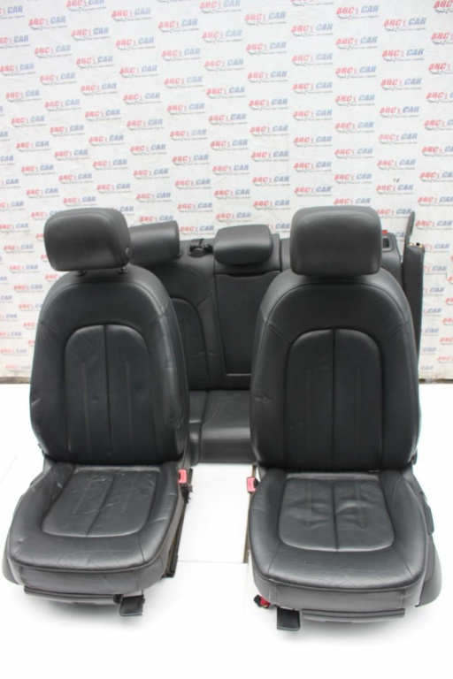 Interior piele neagra Audi A6 2010-2018 4G2, C7