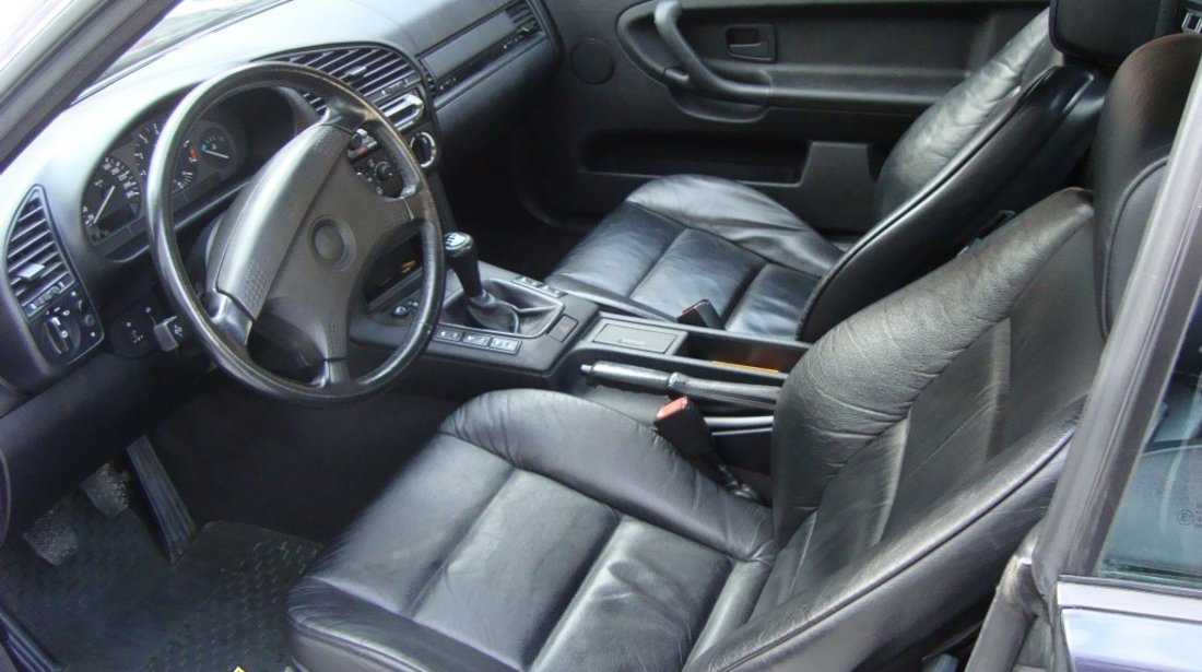 Interior piele neagra Bmw E36 coupe pisicuta