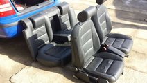 Interior piele neagra cu incalzire audi a4 b6 si b...