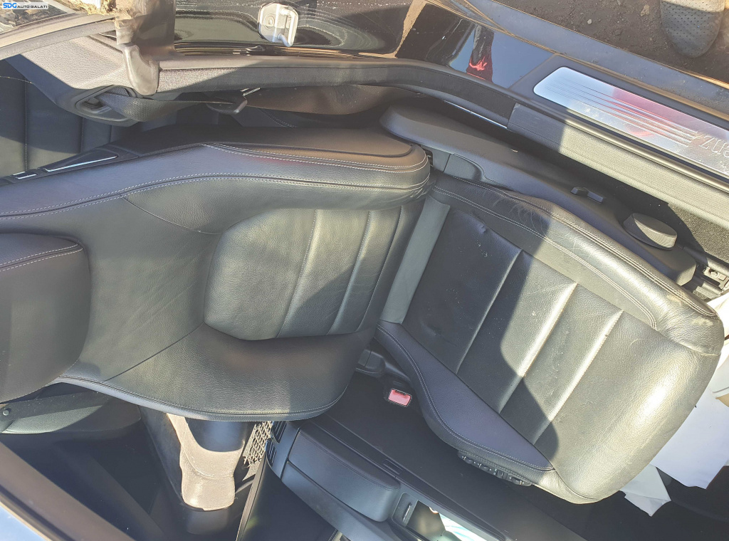 Interior Piele Neagra cu Incalzire Scaune Fata Stanga Dreapta Bancheta Sezut cu Spatar Mercedes Clasa E Class W207 A207 C207 Coupe Cabrio 2009 - 2016 [K5596] [K5597] [K5598] [K5599]