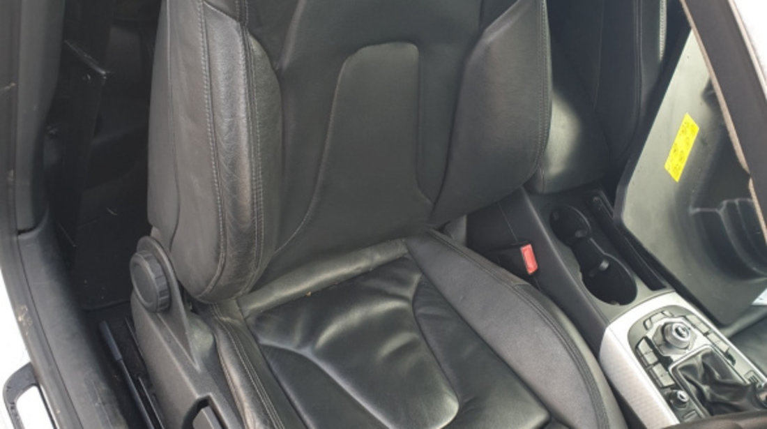 Interior Piele Neagra cu Incalzire Scaune Fata Stanga Dreapta Bancheta Spate Sezut cu Spatar Audi A5 Coupe 2008 - 2016 [C3064] [C3065] [C3066]