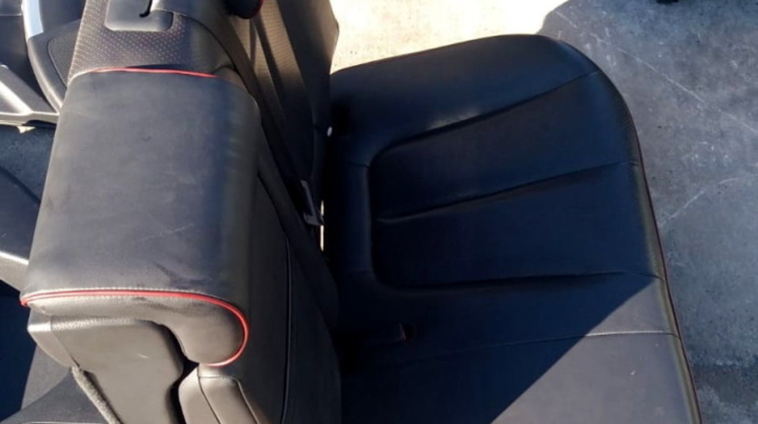 Interior piele neagra Hyundai Santa Fe, an fabr. 2008