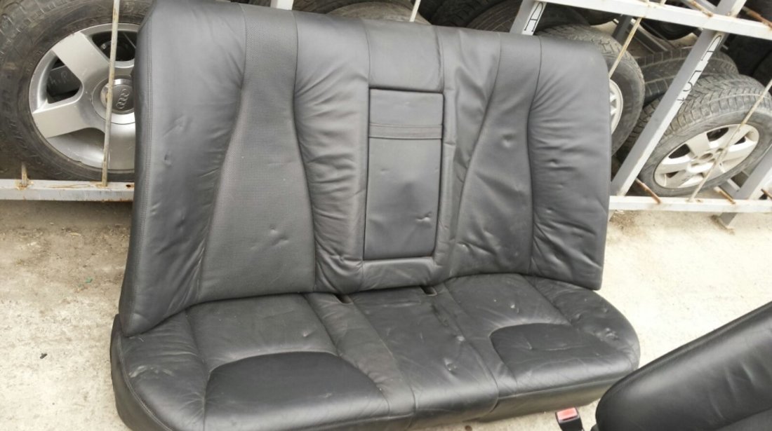 Interior piele neagra, Mercedes S-Class , W220 , fabr. 1998 - 2005