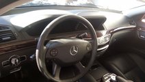 Interior piele neagra Mercedes w221