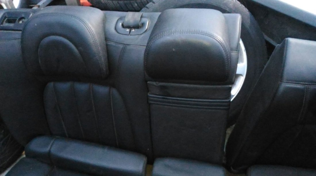 Interior piele neagra, Peugeot 407, fabr. 2004 - 2010