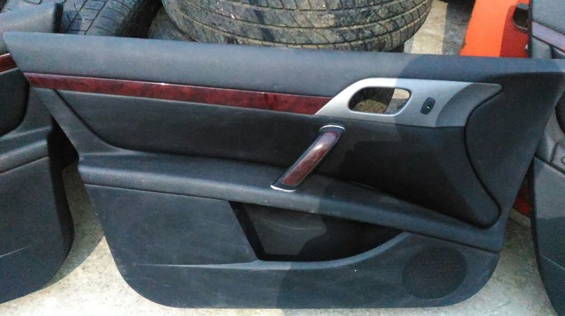 Interior piele neagra, Peugeot 407, fabr. 2004 - 2010