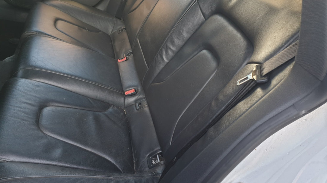Interior Piele Neagra S-Line Fara Incalzire Scaune Fata Stanga Dreapta Bancheta Sezut cu Spatar Audi A5 Sportback 2008 - 2016 [C2970]
