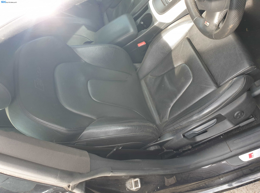 Interior Piele Neagra S Line Fara Incalzire Scaune Fata Stanga Dreapta Bancheta Sezut cu Spatar Audi A5 8T Sportback 2008 - 2016 [K5791] [K5792] [K5793] [K5794]