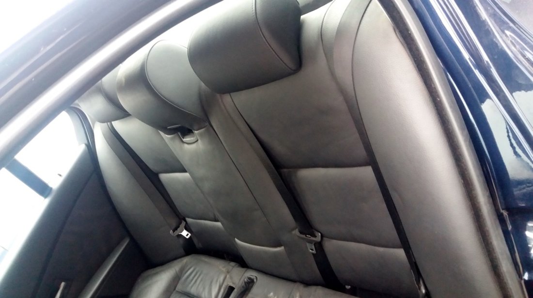 Interior piele negru, BMW Seria 5 E60, caroserie Sedan, fabr. 2005