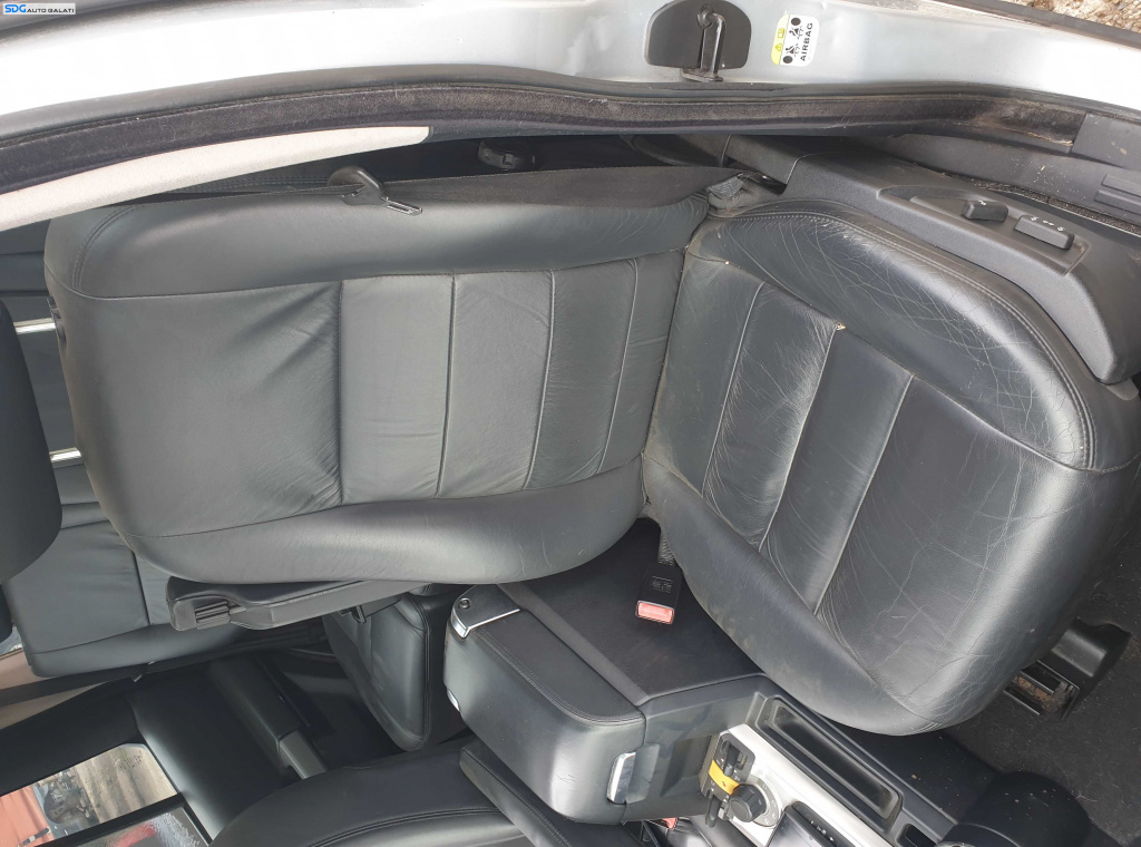 Interior Piele Scaun Scaune Fata Stanga Dreapta si Bancheta Spate cu Incalzire Land Rover Discovery 3 L319 2004 - 2009 [K5355]