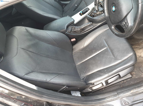 Interior Piele Scaune Stanga Dreapta Fata Fara Incalzire si Bancheta cu Spatar BMW Seria 3 F30 Berli...